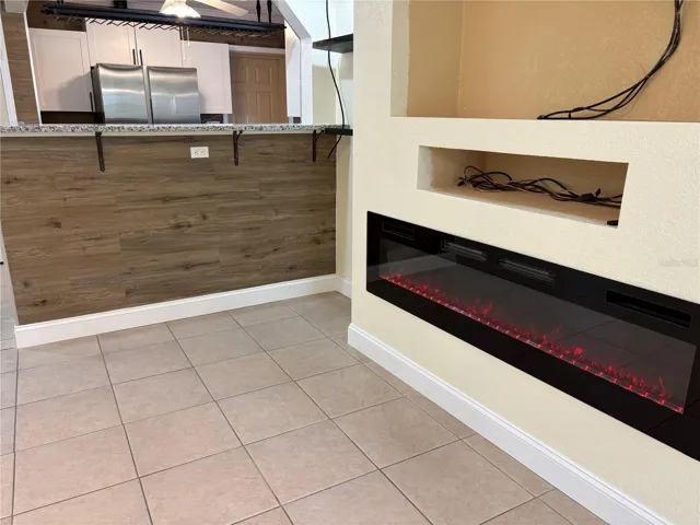electric fireplace