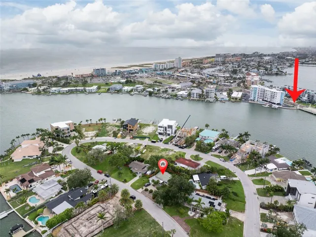 Continuation of safe pathway to beach and restaurants, about a mile