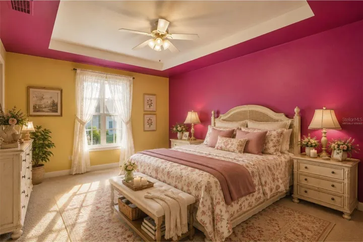 Master Bedroom - Virtually Staged