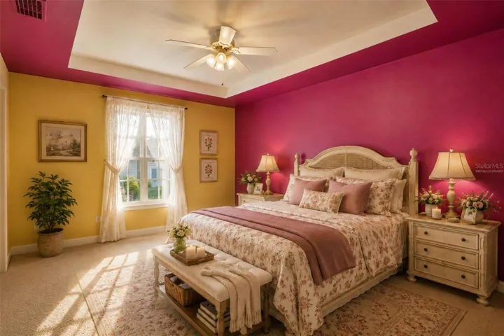 Master Bedroom - Virtually Staged
