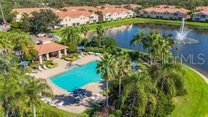 Community Pool overlooking lake