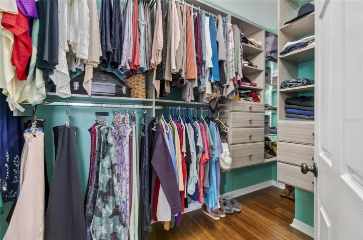 Primary Walk in Closet