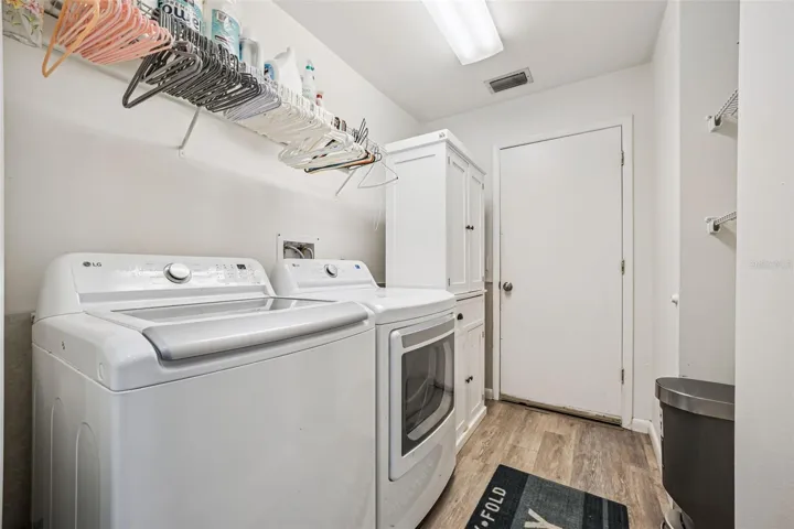 Indoor Laundry Room