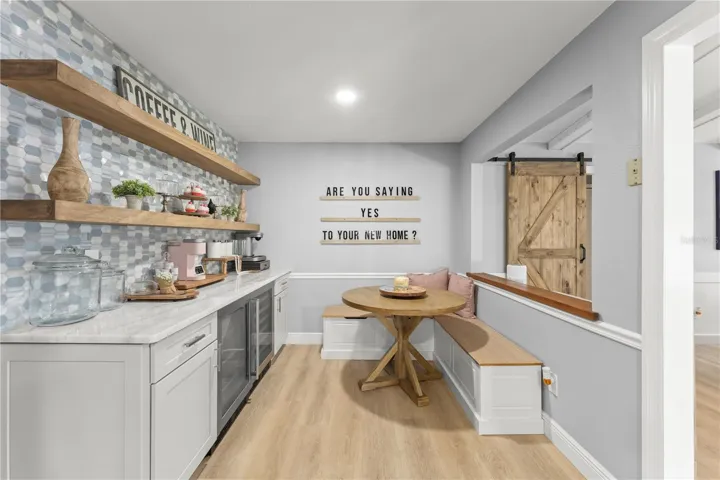 Custom Built Breakfast Bar