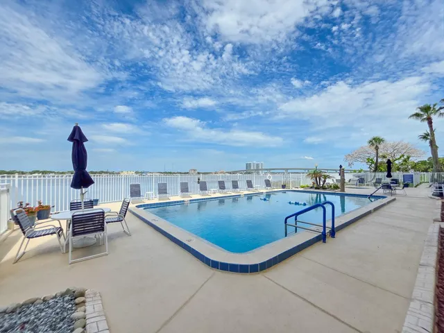 Pool Deck w/ River View