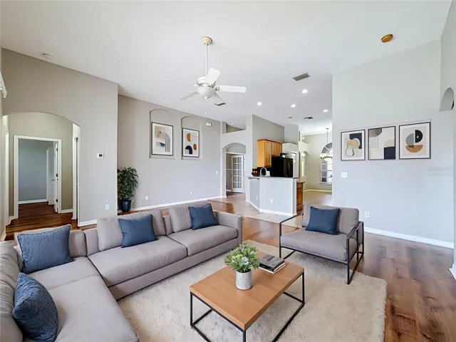 VIRTUALLY STAGED FAMILY ROOM