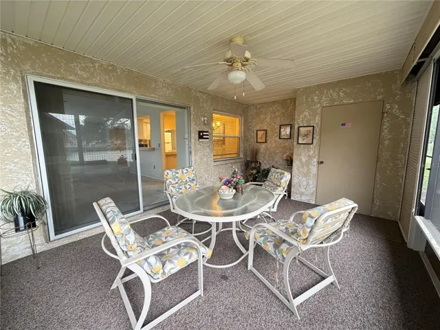 Large Patio off dining room
