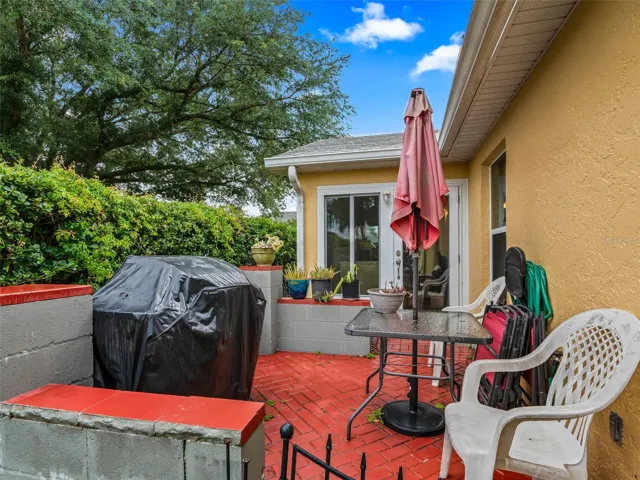 Paver Back Patio