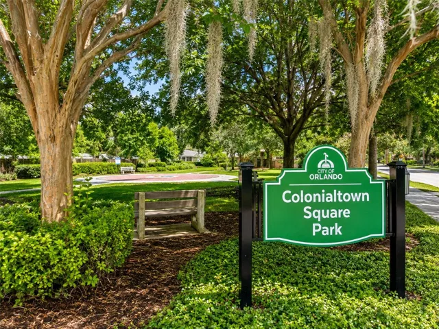 Steps from Colonialtown Square Park.