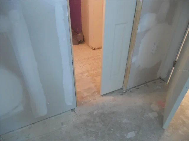 BEDROOM #2 HAS POCKET DOOR FOR THE BATHROOM.