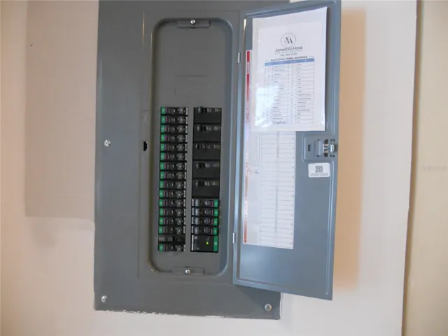 ALL NEW ELECTRICAL PANEL FOR THE UNIT.