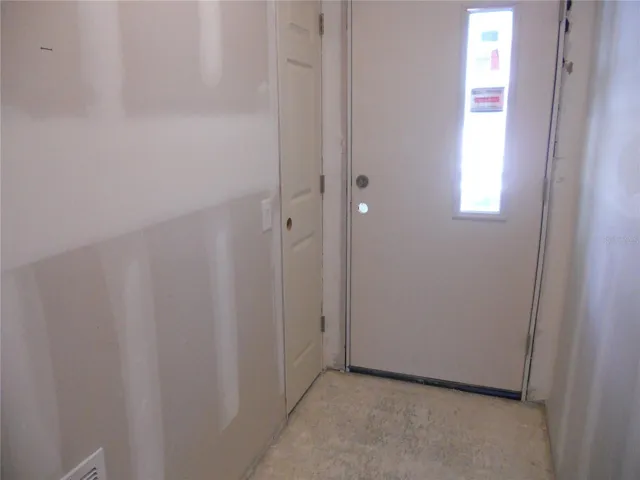 DOOR ON LEFT IS A COAT CLOSET.