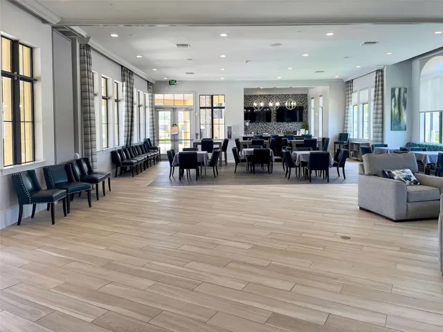 Workout room and movement rooms for community