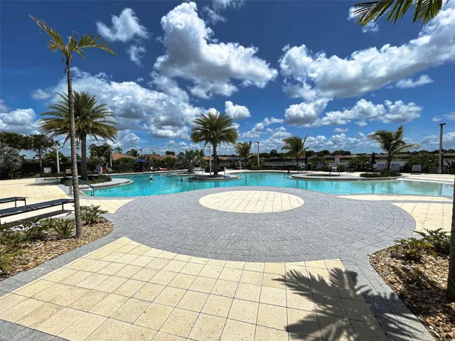 Huge community pool