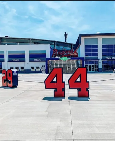 Braves stadium is so close!