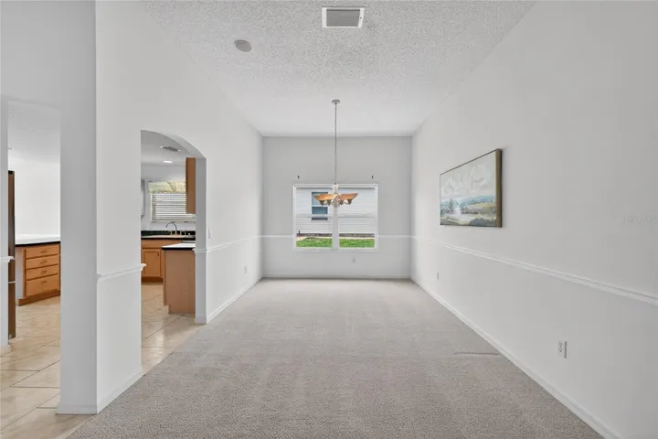 Entertain family and friends in the formal dining room