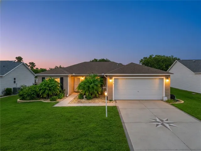 Front of Home Overlooking Private Views