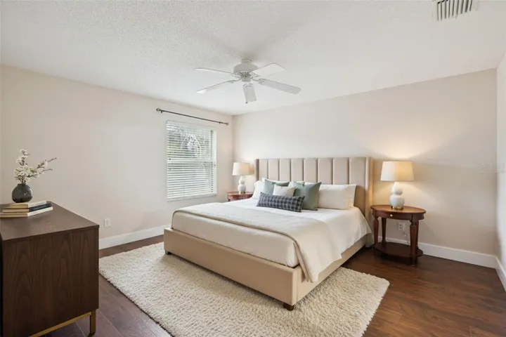 Primary Suite Virtually Staged