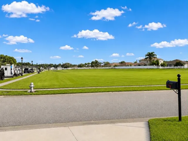 Field across the street