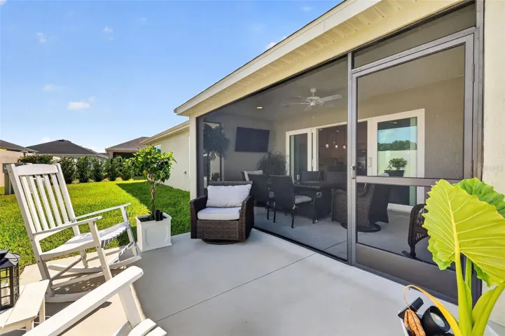 Rear Patio