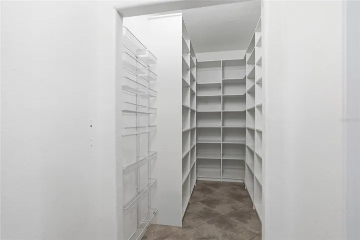 Massive extended pantry in the Kitchen