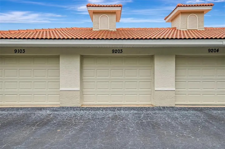 One-car garage included in sale.