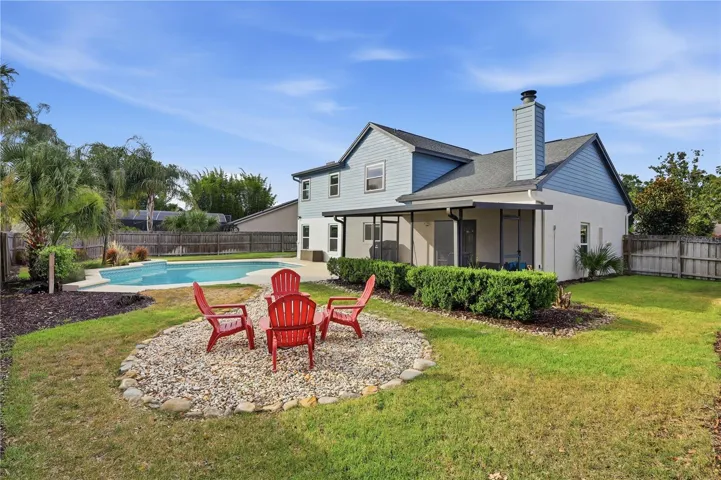 Pool and Firepit