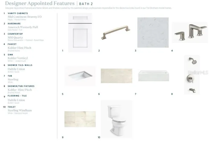 Designer-appointed features selected by our team of professional designers