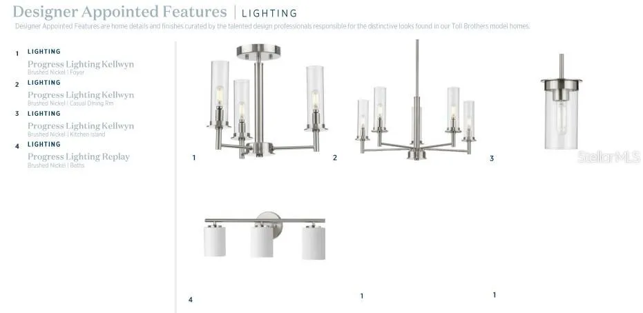 Designer-appointed features selected by our team of professional designers