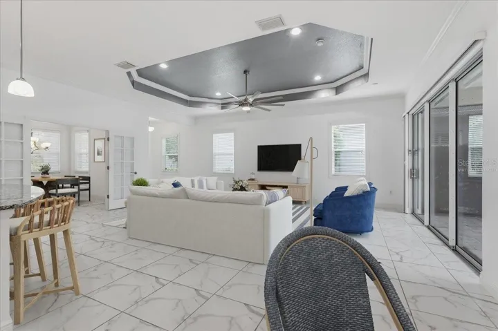 Virtually Staged Great Room