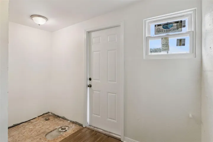 Utility Room off of primary