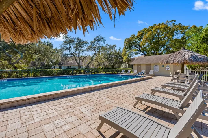 Pool just steps away!