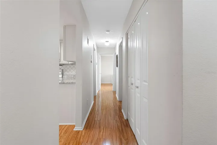 Large storage closet on right