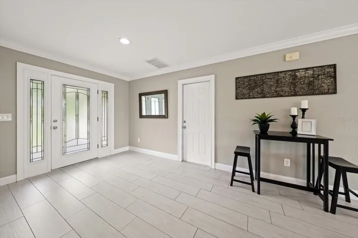 Spacious foyer area.