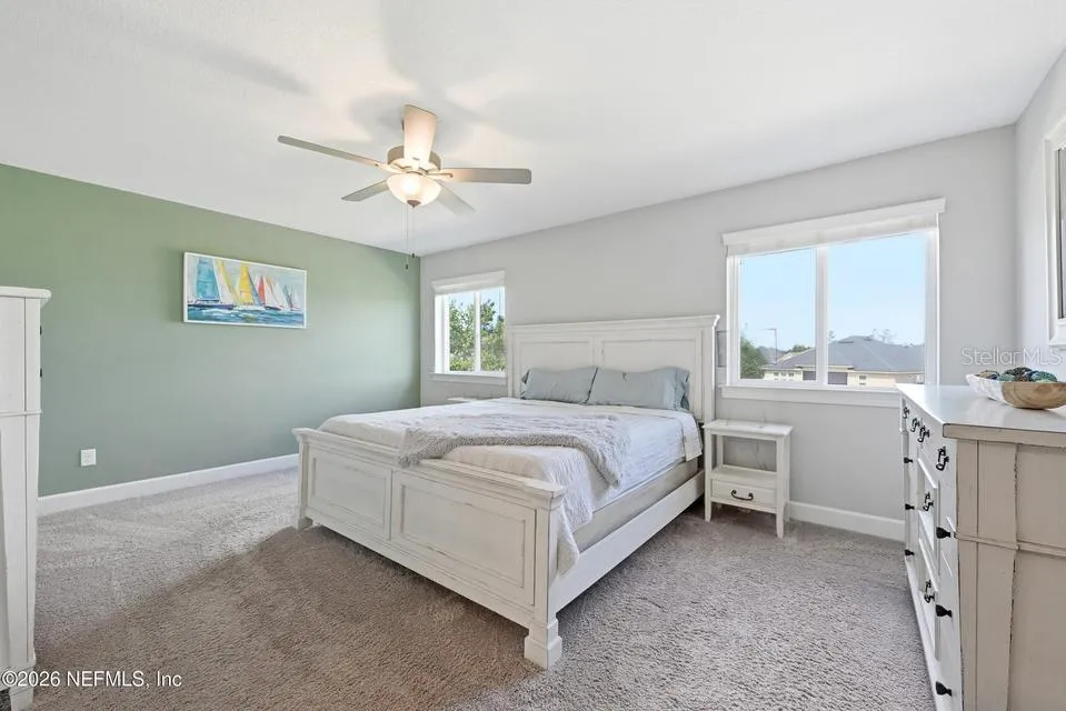 Upstairs Bedroom with Ensuite Bathroom