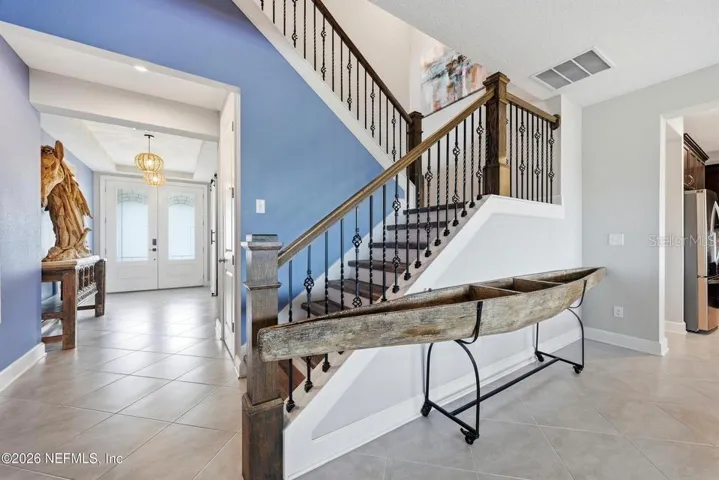 Foyer and stairs