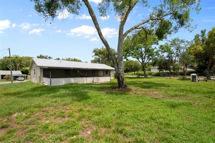 Huge Back Yard