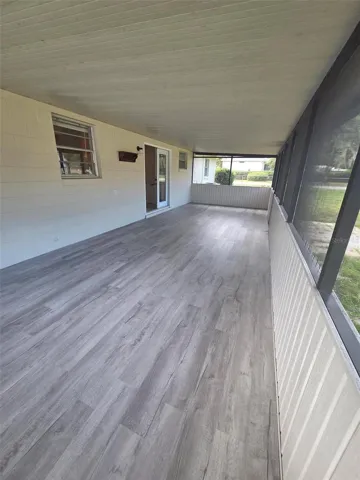 Large Screened Back Patio