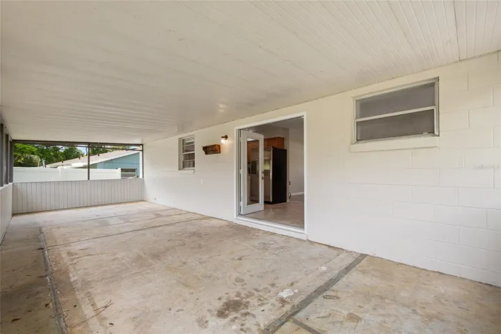 Large Screened Back Porch