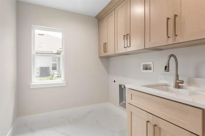 Spacious & Bright Laundry Room