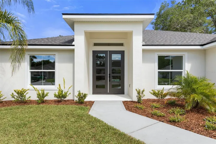 Impressive Entry with 8' doors