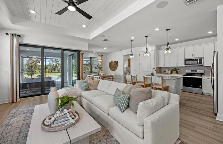 Photos are from model home