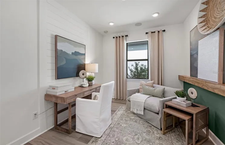 Photos are from model home