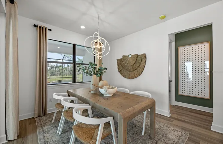 Photos are from model home