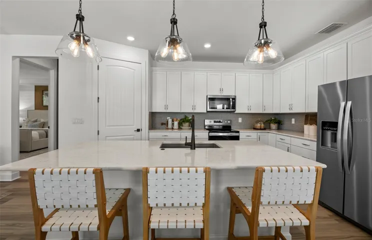 Photos are from model home