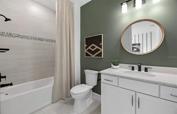 Photos are from model home