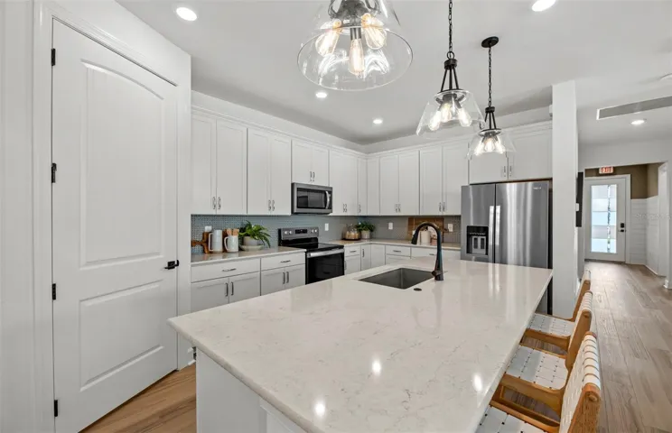 Photos are from model home
