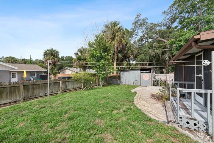 Spacious Backyard