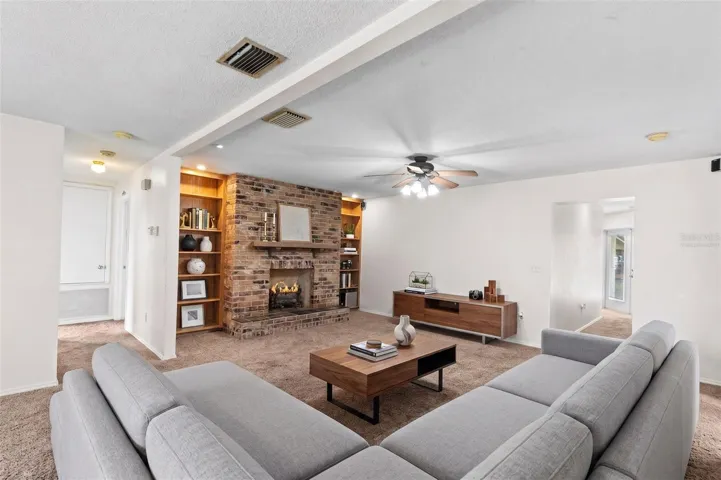 Virtually Staged Living Space