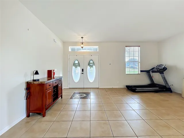 Foyer & Living Room
